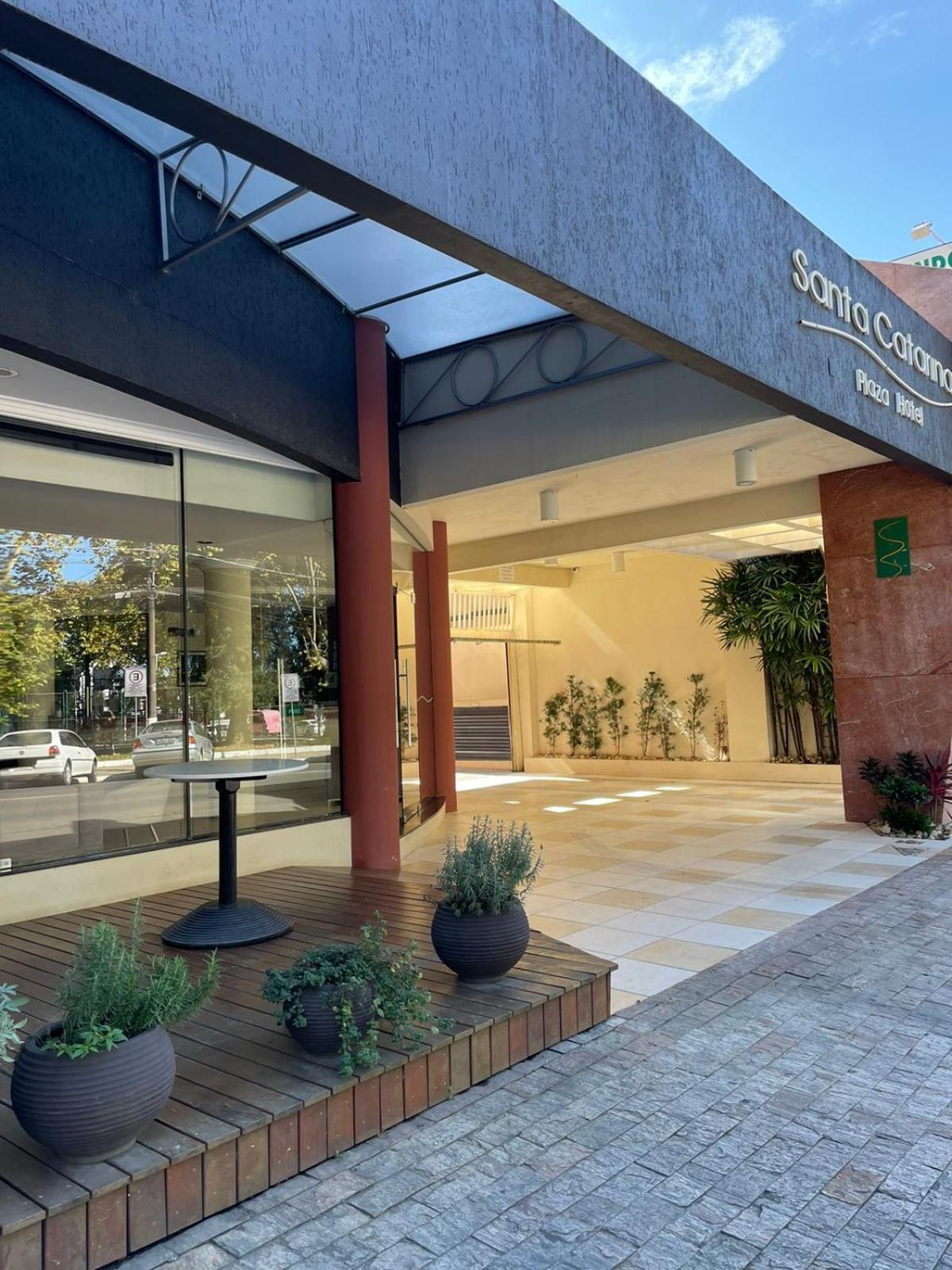 Santa Catarina Plaza Hotel Canoinhas Экстерьер фото